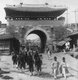 Korea: Soldiers by the west gate of the old city of Seoul, early 20th century
